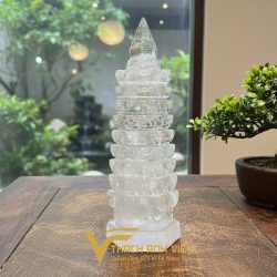 Tháp văn xương Thạch Anh trắng