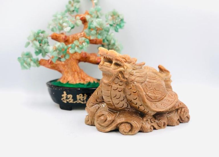 Điều đầu tiên mà gia chủ cần lưu ý trong quá trình khai quang đó là nên đặt tượng Long Quy phong thủy quay về hướng mình.